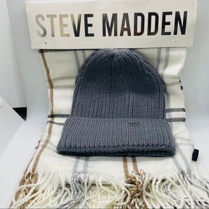 Steve Madden Hat & Scarf Set 🤍🤎
